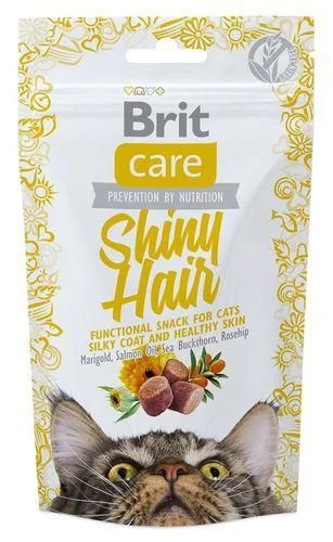 Brit Care Cat Snack Shiny Hair 50g