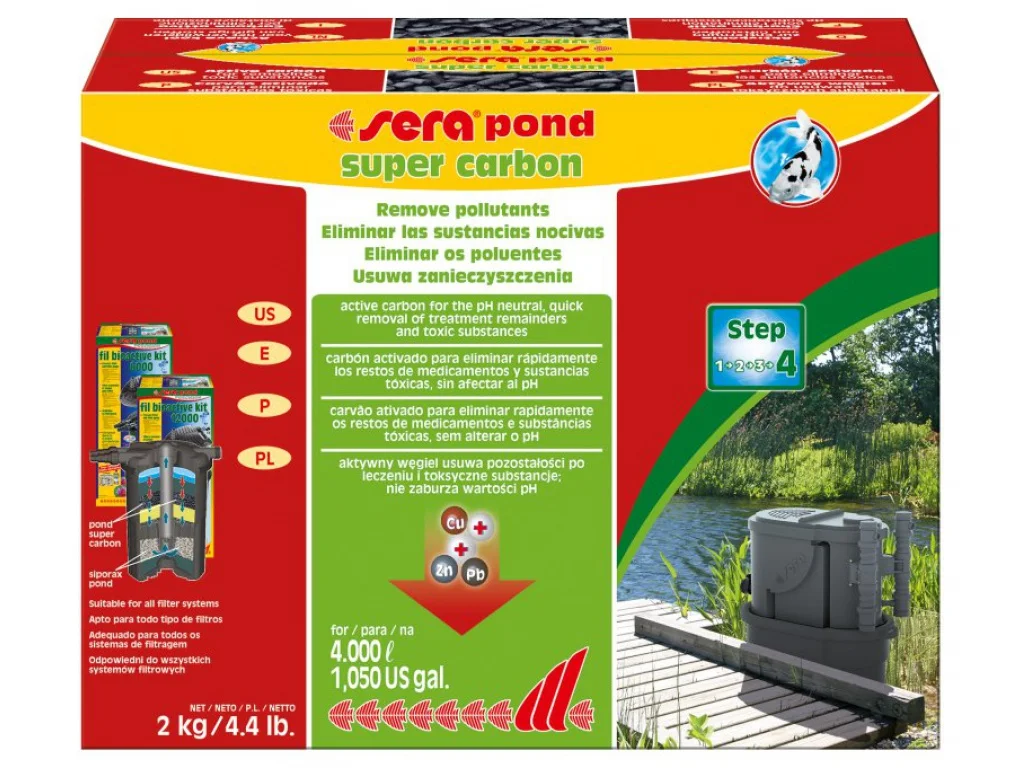 sera GmbH sera super aktivní uhlí 2 kg