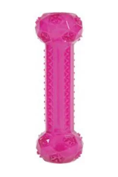 Hračka pes kost TPR POP STICK Zolux 25cm růžová