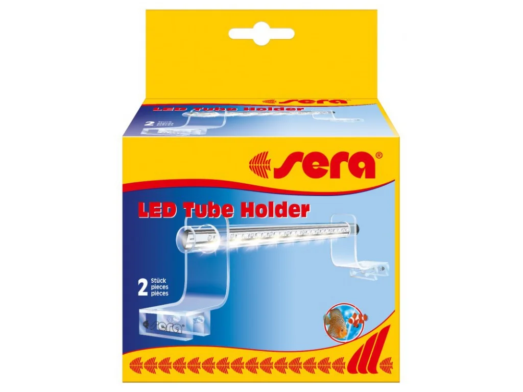 sera GmbH sera LED Tube Holder Clear (držák trubic čirý) 2ks