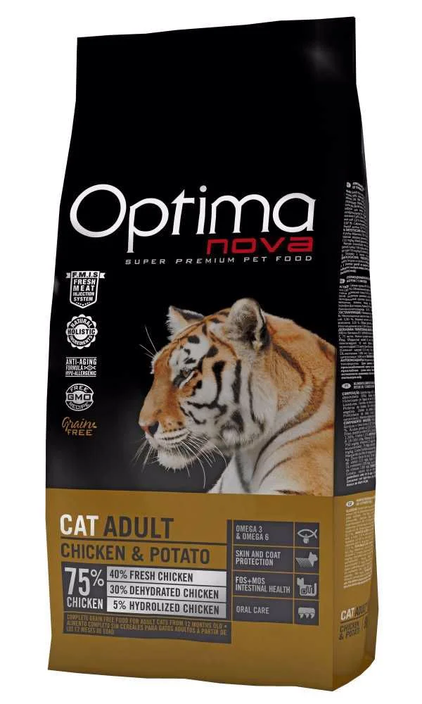 OPTIMAnova Cat Adult Chicken/Potato Grain-free - 2kg