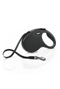 Flexi Vodítko FLEXI Classic NEW M pásek 5m/25kg černá