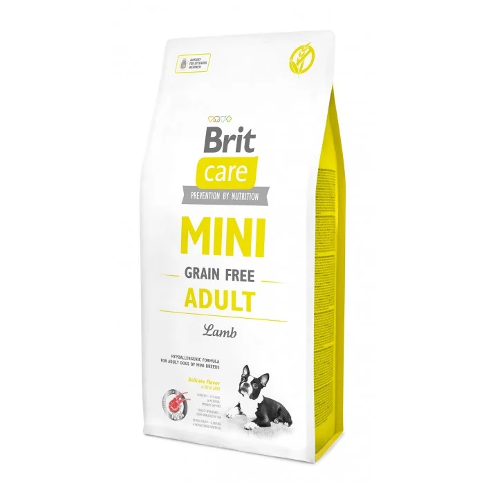 Brit Care Dog Mini Grain Free Adult Lamb  7 Kg
