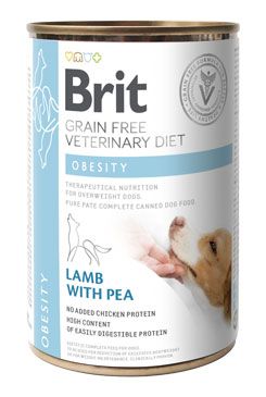 Brit VD Dog GF konz. Obesity 400 g