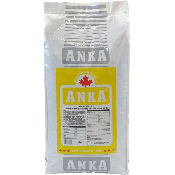 Anka Lamb& Rice  10 kg