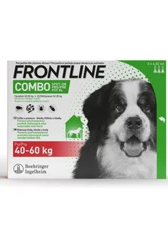 Frontline Combo Spot on Dog 40-60kg pipet.3x4.02ml