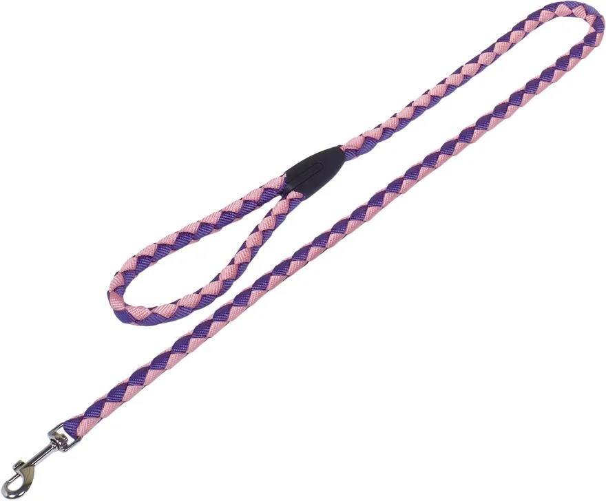 Nobby CORDA kulaté vodítko L-XL 100m/18mm fialová