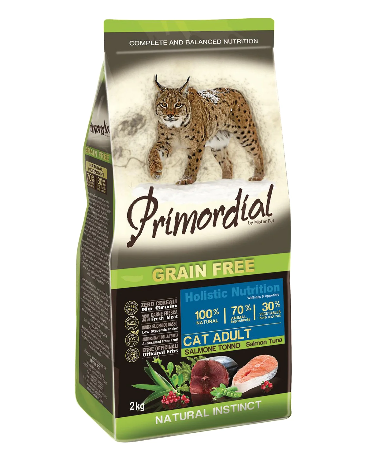 PRIMORDIAL Cat Adult Salmon&Tuna 2 kg
