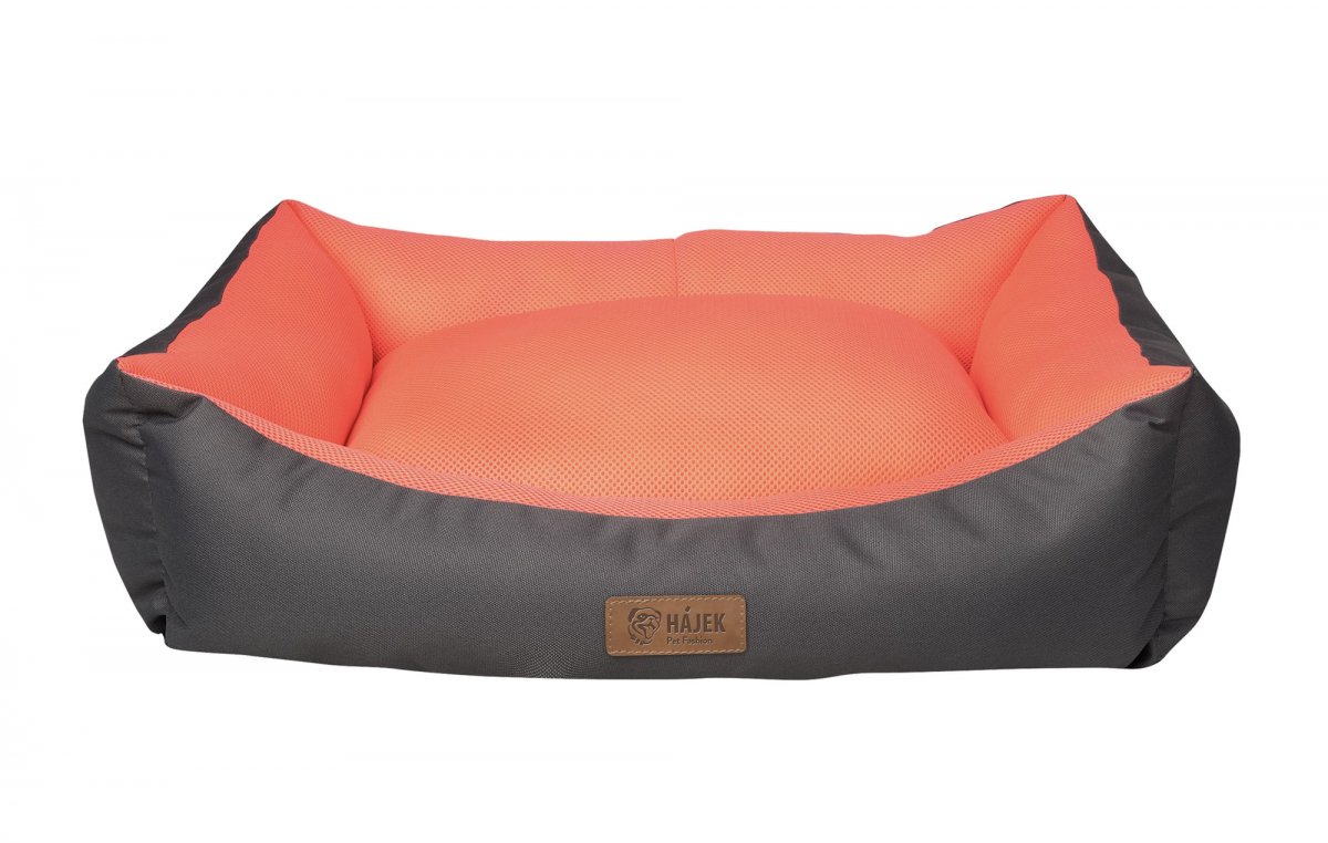 Hájek Pet Fashion HPF Pelech DONDURMA S -VR02 šedo/oranžový