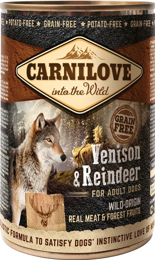 Carnilove Wild Meat Venison & Reindeer  400 g