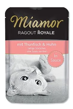 Miamor Cat Ragout kapsa tuňák+kuře ve šťávě 100g