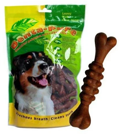 Denta Pure NAIL Bone 4" 10cm BACON brown 25ks