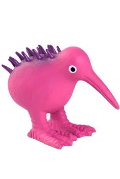 Hračka pes WHISTLE latex,pískací 8,5cm KW růžová