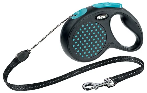 Flexi FLEXI Design M vodítko lanko 5m/20kg modrá