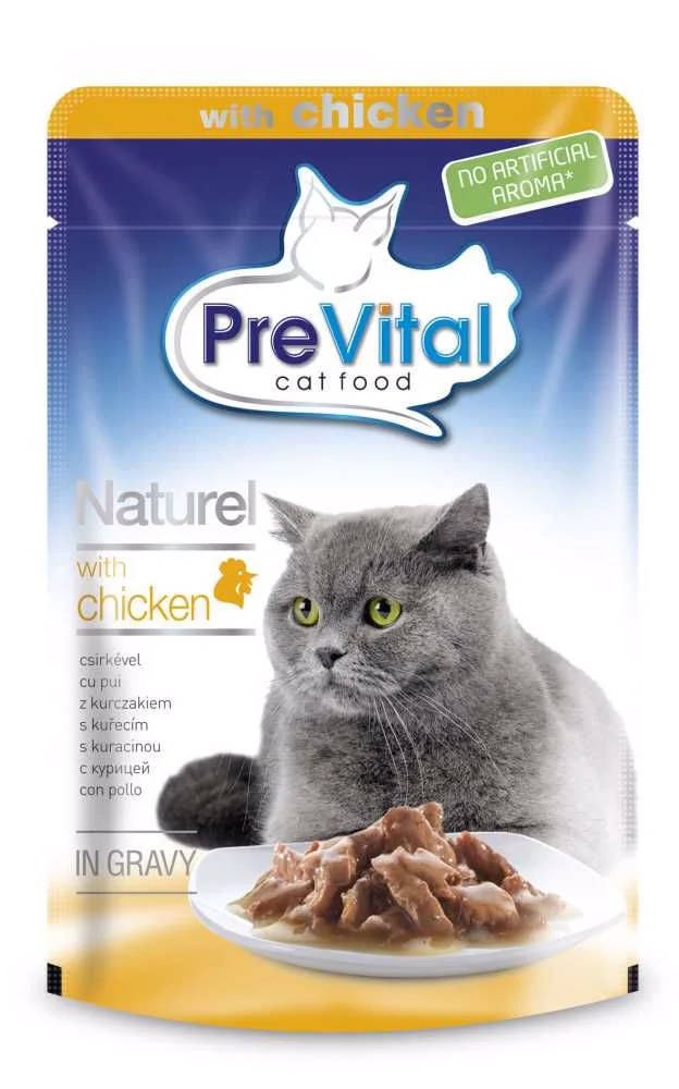 PreVital Naturel kuře, kapsa 85 g