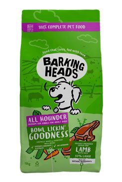 BARKING HEADS All Hounder Bowl Lickin Good Lamb 12 kg