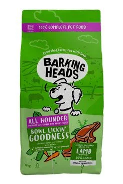 BARKING HEADS All Hounder Bowl Lickin Good Lamb 12 kg