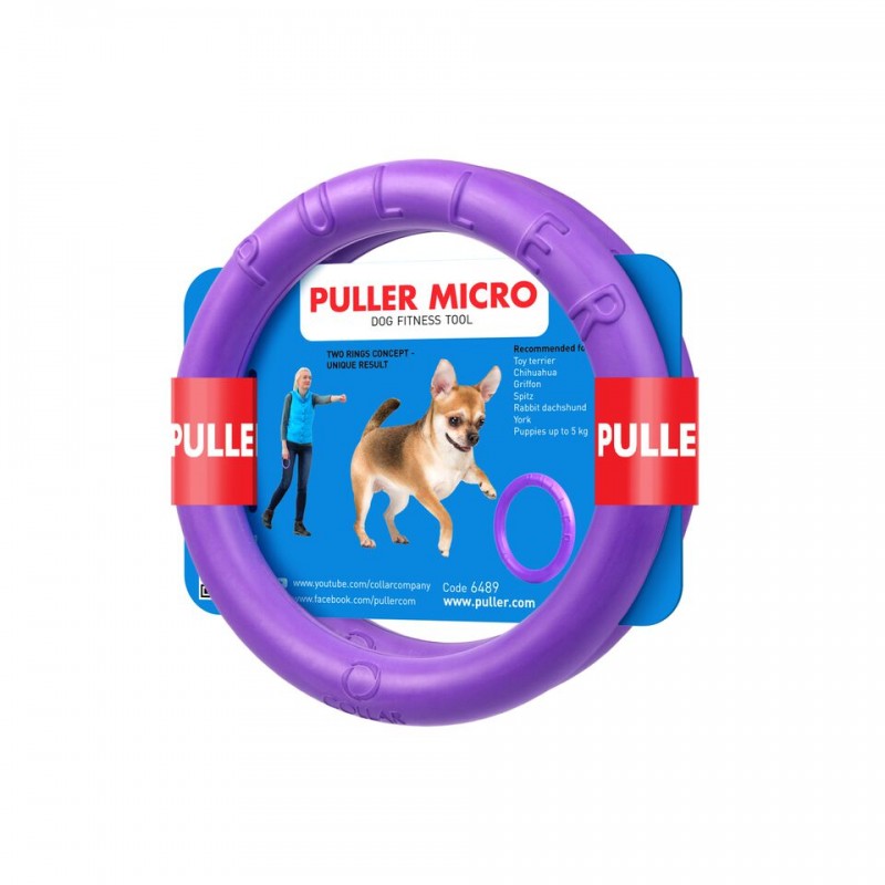 Hračka pěn. Guma Kruh Puller Micro průměr 12,5/1,5cm, 2 ks