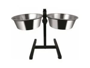 RAINTECH Stojan na misky (42cm) + 2x miska 1,6l/21cm(6)