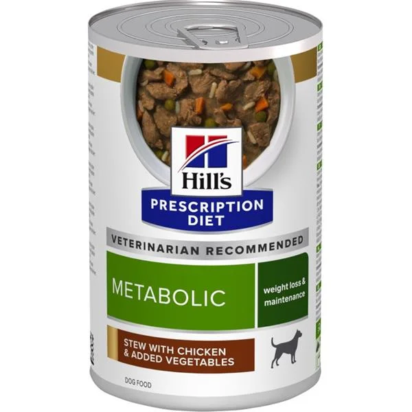 Hill's Precription Diet Hill's Prescription Diet Canine Stew Metabolic kuře, zelenina konzerva 354 g