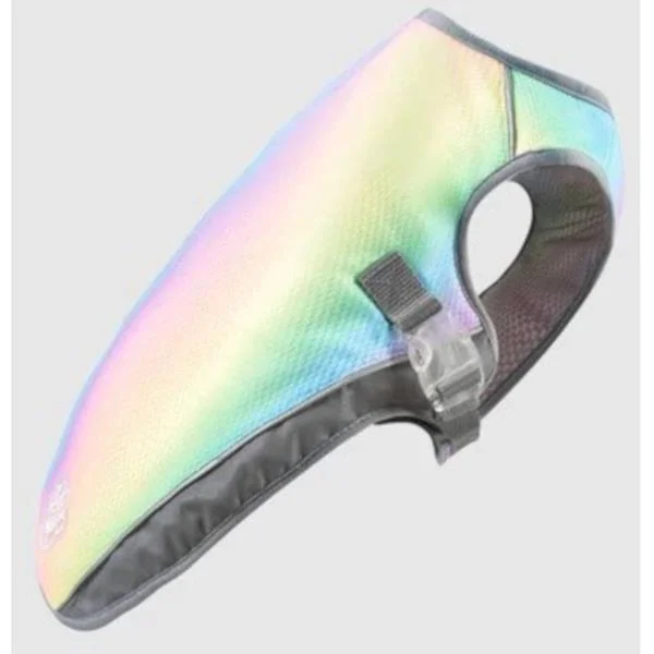 CANADA POOCH Chladící vesta pro psy duhová 1 ks, Velikost vesty: 10