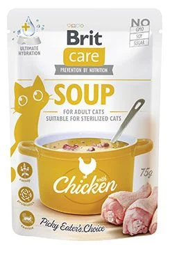 Brit Care Cat Soup with Chicken 75 g