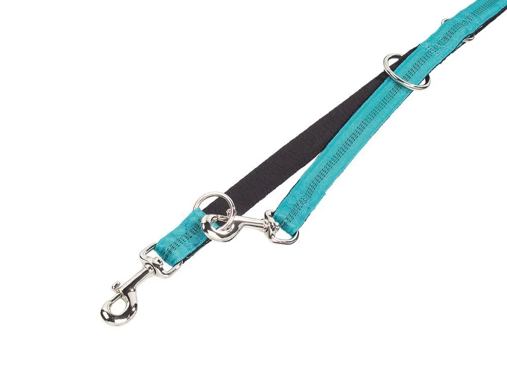 Nobby SOFT GRIP vodítko 200cm / 25mm tyrkysová