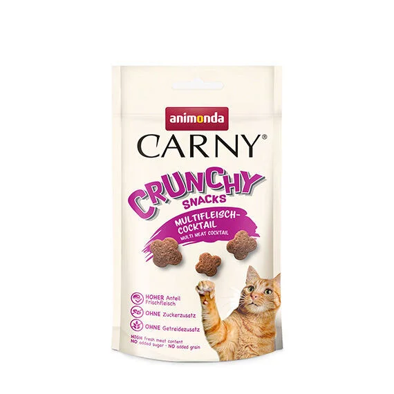 ANIMONDA Carny Crunchy Snacks - masový koktejl 50 g 50g