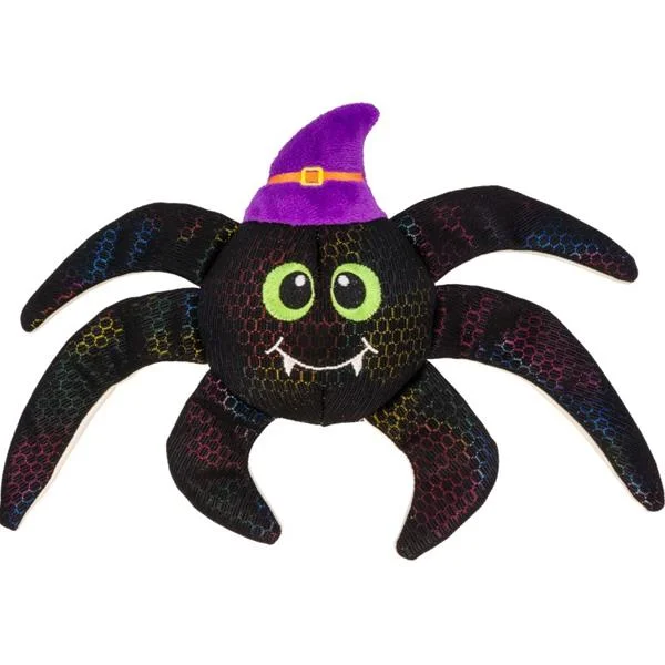 KONG Hračka textil Kong Halloween Shimmy Spider M