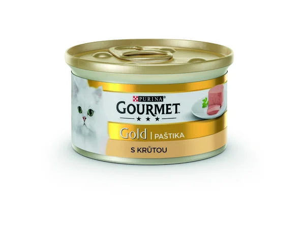 Gourmet Gold jemná paštika s krůtou 24x85g
