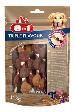 Špíz žvýkací 8in1 Triple Flavour 6 ks