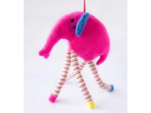 HRAČKY SALAČ Slon dlouhán - pískací 35 cm