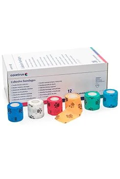 COVETRUS brand Obinadlo elast. CVET samoad.15cmx4,5m mix barev 12ks
