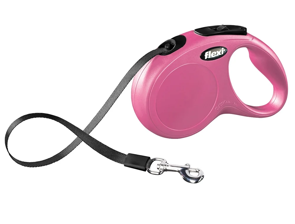 flexi Classic S pásek 5m/15kg růžová