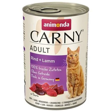 ANIMONDA konzerva CARNY Adult - hovězí, jehněčí 400 g