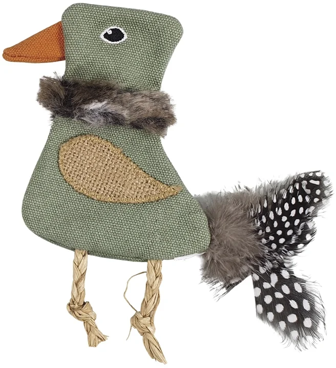 Nobby hračka pro kočky Kachna s Catnipem plnící 9cm