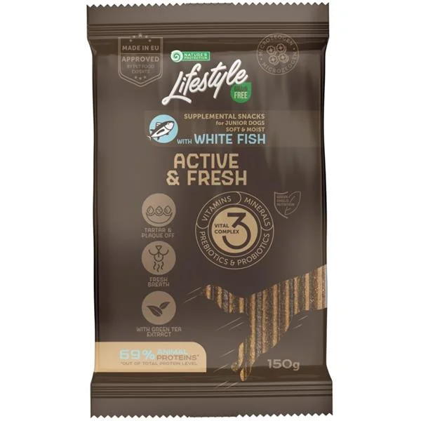 Nature’s Protection LS GF White fish Active & Fresh 150 g
