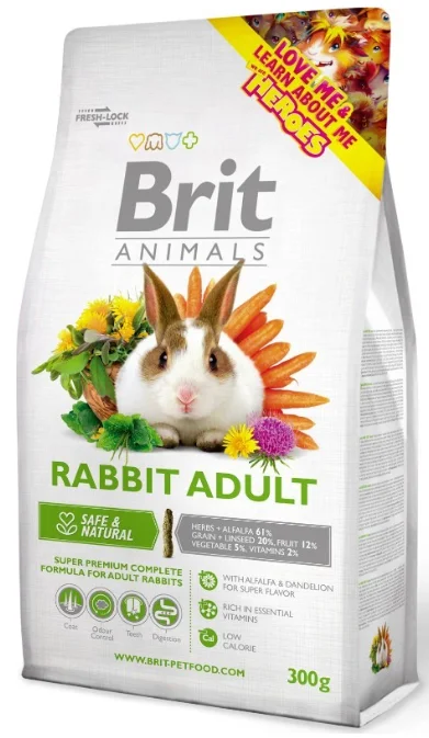 Brit Animals Rabbit Adult Complete 300 g