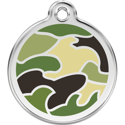 Známka Red Dingo - Camouflage - zelená velikost známky S - 20 mm