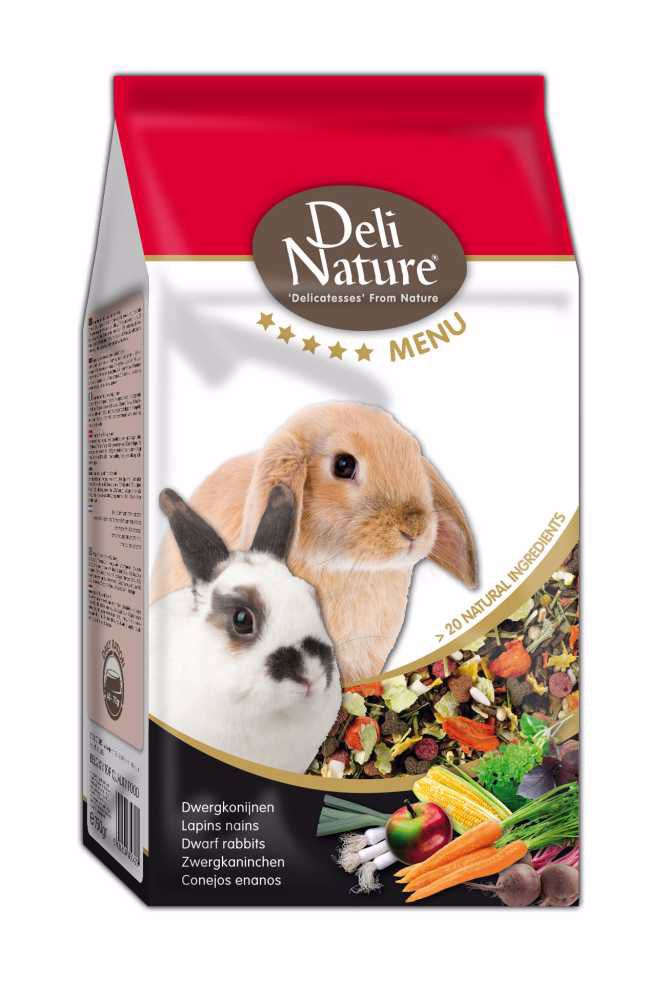 Deli Nature 5 Menu zakrslý králík 750 g - EXP 02/25