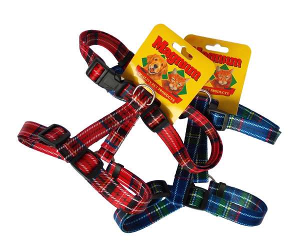 Magnum Postroj nylon skotský / kostičky 25mm x 45-60cm