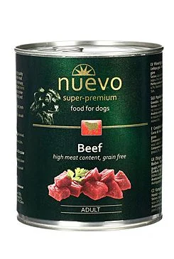 Nuevo pes adult Hovězí konz. 12x800g