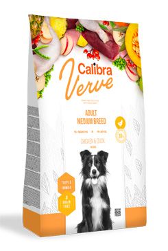 Calibra Dog Verve GF Adult Medium Chicken&Duck 12 kg 