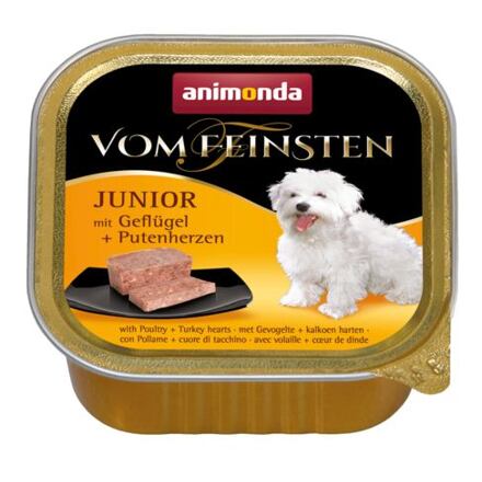 Animonda Vom Feinsten Paštika Junior - Drůbeží/Krůtí srdíčka