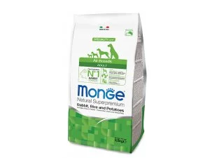 MONGE DOG Králík, rýže,brambory 26/16 2,5kg