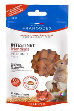 Francodex Pochoutka Intestinet pro hlod. a králíky  50g