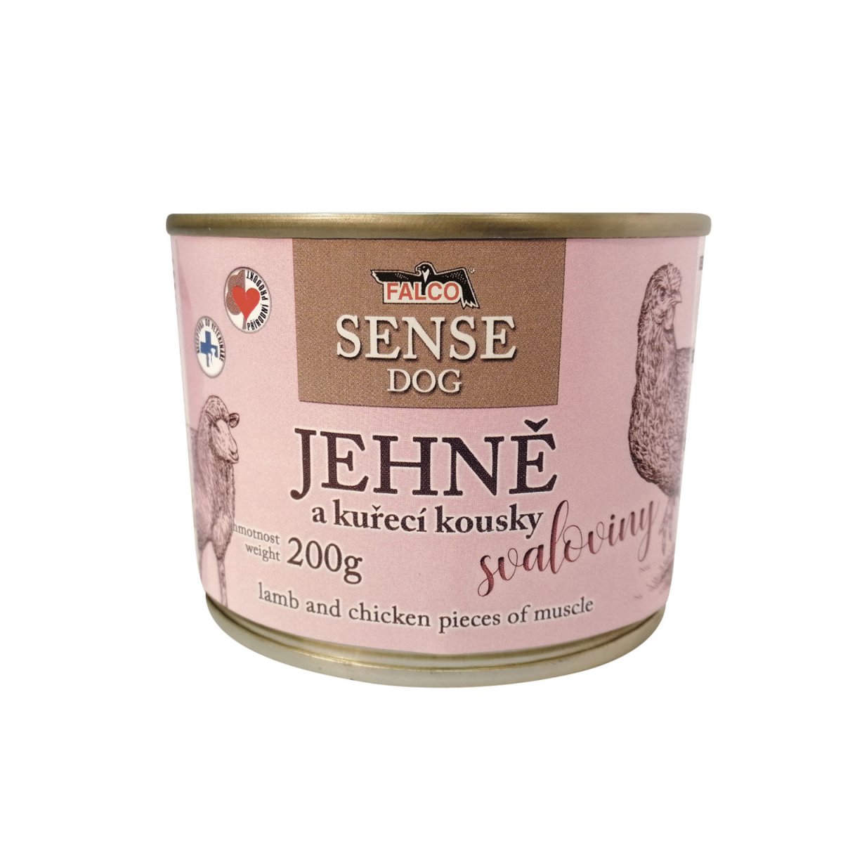 Falco FALCO SENSE DOG jehněčí a kuře 200g