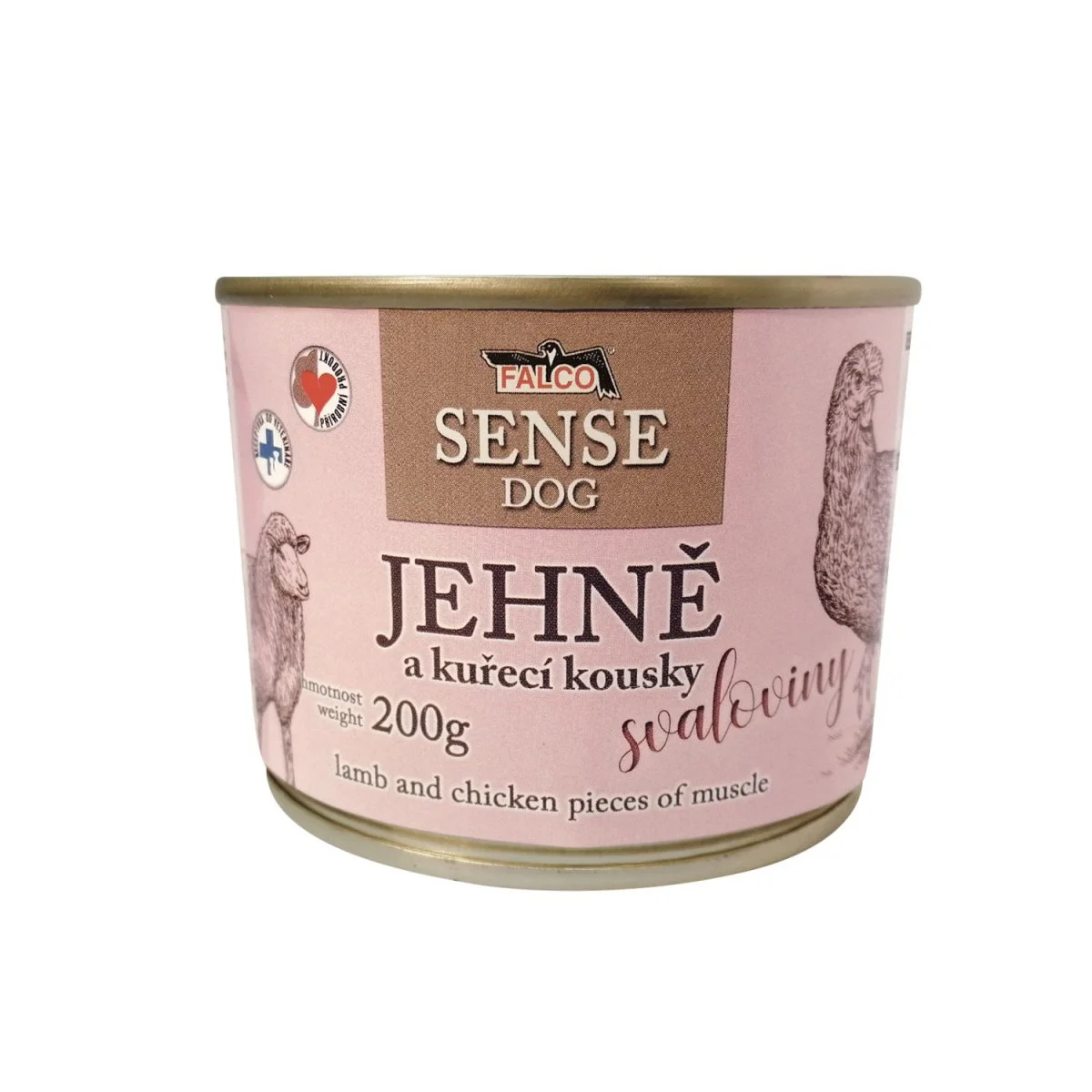Falco FALCO SENSE DOG jehněčí a kuře 200g