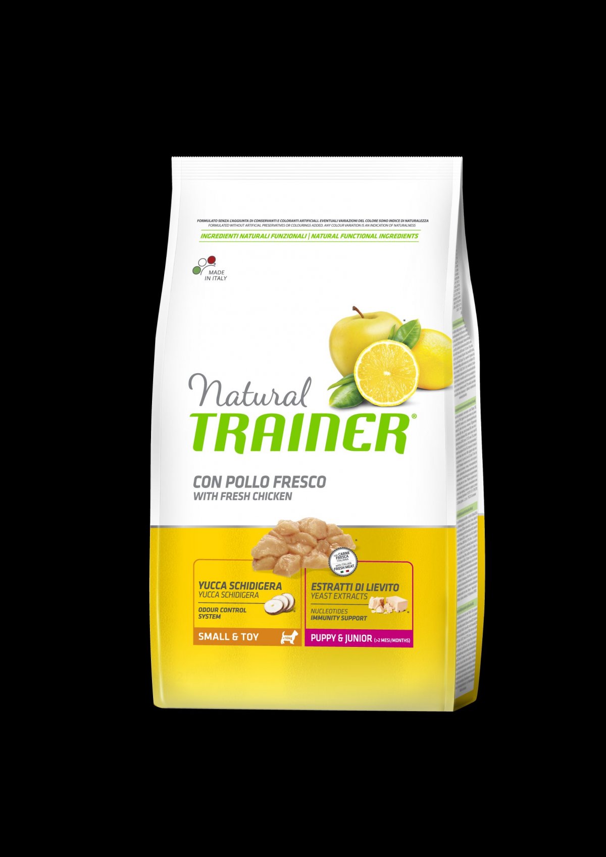 TRAINER Natural Small&Toy Puppy&Junior čerstvé kuře 2kg