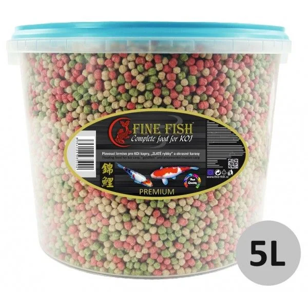 Fine Fish FINE FISH KOI Color Balls 5 litrů vědro